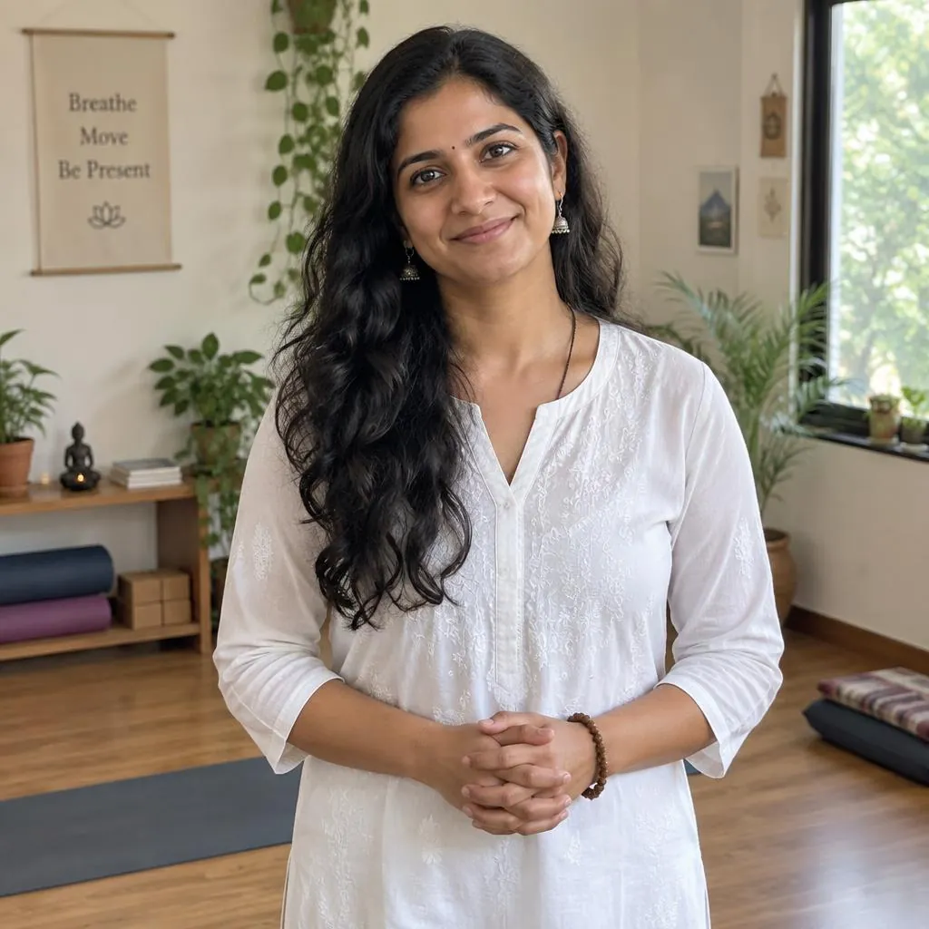 Ananya, yoga instructor at Sukoon Yoga Studio